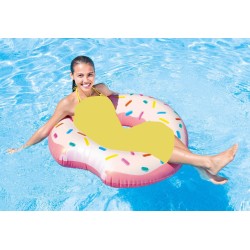 طفاحية دونات قوس قزح للكبار قابلة للنفخ 94x23 سم