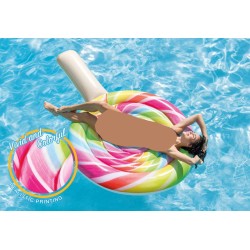 طفاحية شكل لولي بوب - لون قوس قزح