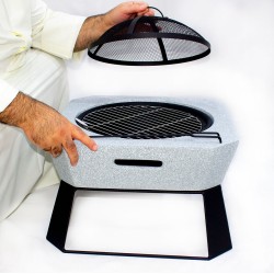 دوة شكل مربع 2024 - أسود أو رمادي