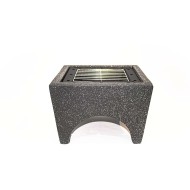 دوة مربعة عصرية حجم ميني 2024 - رمادي أو أسود